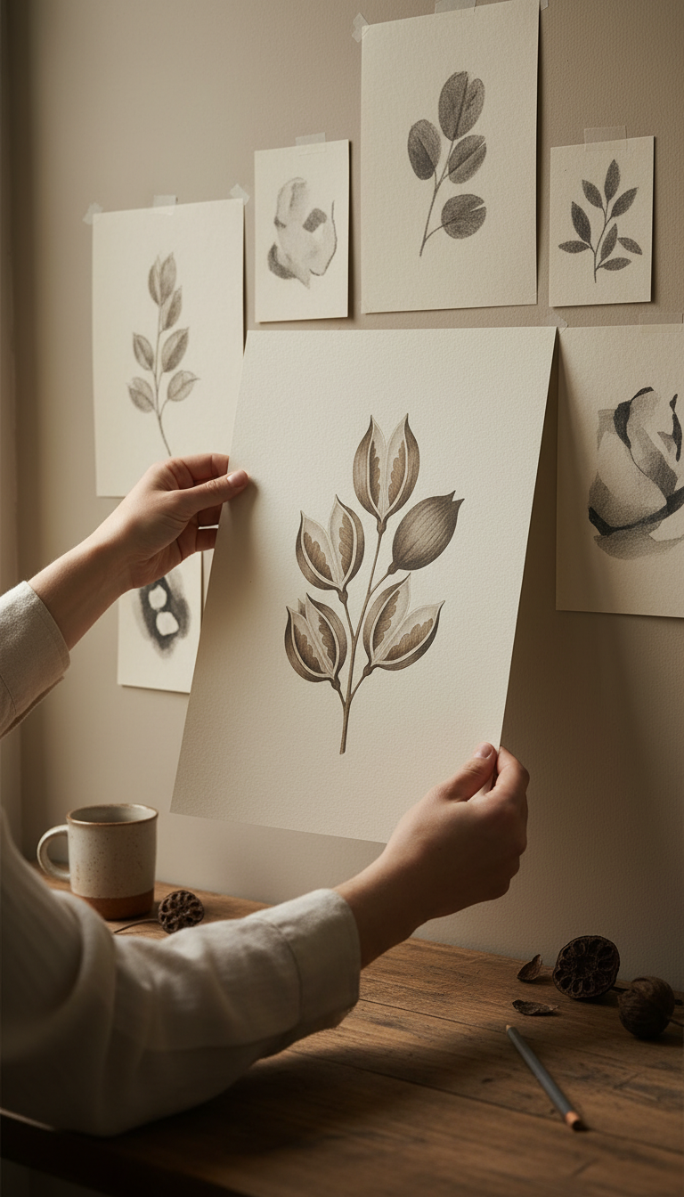 Seed Pod Study Archival Print