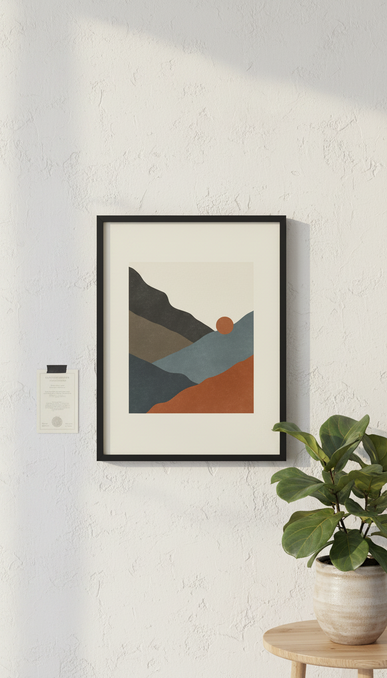 Limited-Edition Archival Print with Certificate in a new setting