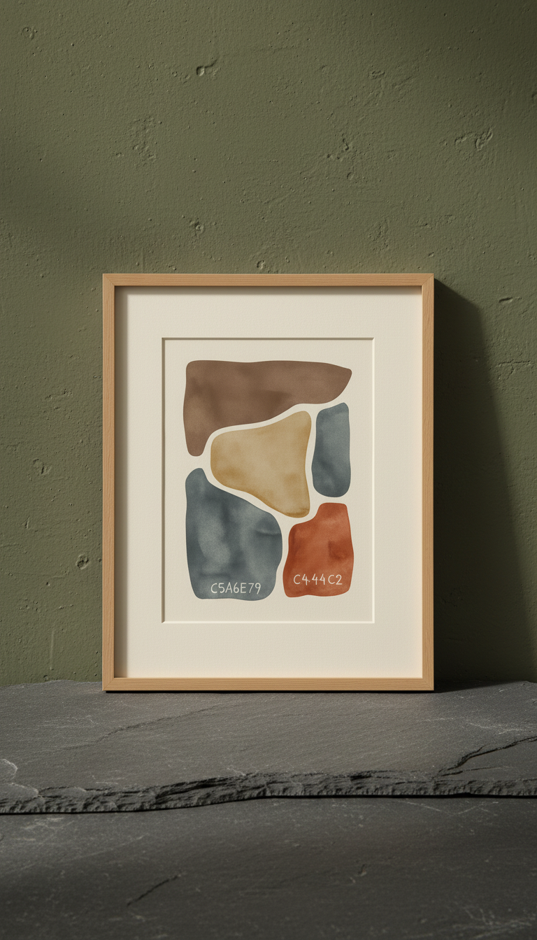 Framed Archival Print on Cotton Rag in a new setting